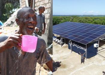 Le Kenya installe la première centrale solaire qui transforme l’eau de mer en eau potable