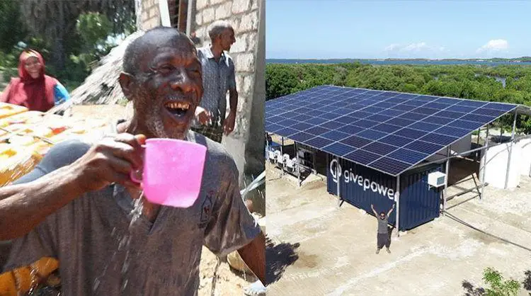 Le Kenya installe la première centrale solaire qui transforme l’eau de mer en eau potable