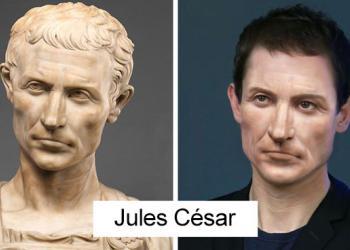 Voici à quoi ressemblerait Jules César et d’autres aujourd’hui (30 photos)