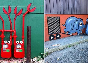 Il y a un artiste de rue génial en cavale, et espérons que personne ne l’attrape