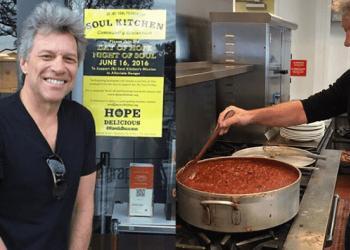 Bon Jovi ouvre un troisième restaurant pour permettre aux personnes dans le besoin de manger gratuitement