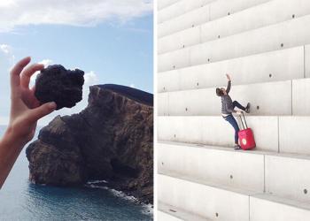 Voici mes 30 meilleures illusions d’optique qui ont été réalisées sans aucun logiciel de montage