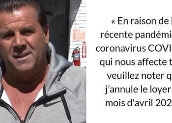 Ce propriétaire a annulé le loyer de centaines de locataires pour leur permettre de manger