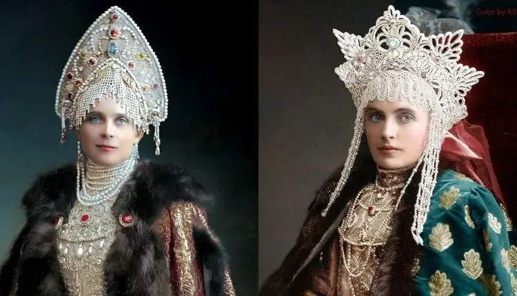 Photos couleur éblouissantes du légendaire bal costumé des Romanov de 1903