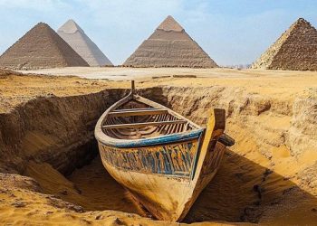Ils ont trouvé des navires plus vieux que les pyramides dans le désert