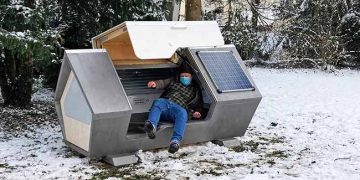 Des capsules de repos innovantes pour protéger les sans-abris du froid