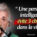 Citations d’Albert Einstein | Une personne intelligente évite 3 choses | Aphorismes, Pensées sages