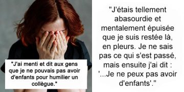 Un homme humilie publiquement une femme sans enfants, elle réplique si fortement qu’il prend un « congé maladie »