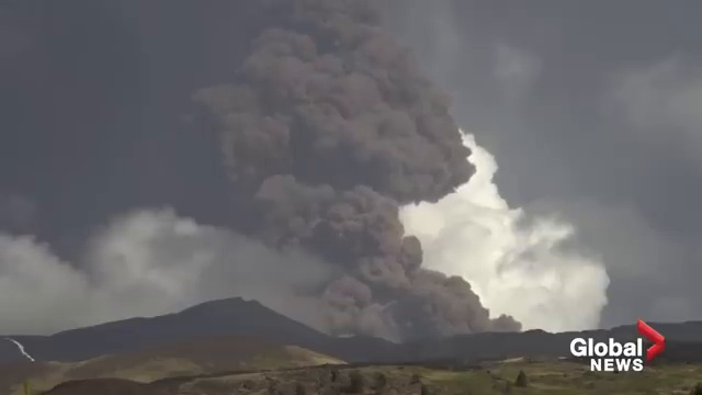 Éruption volcanique massive