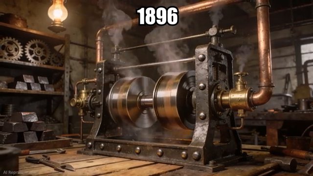 Le fameux oscillateur à vapeur de Tesla, souvent qualifié de machine à tremblements de terre