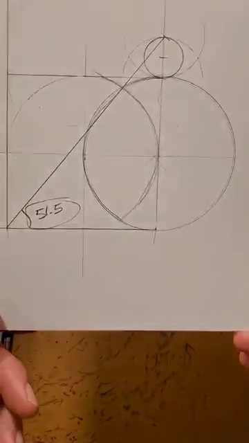 Ajout du second cercle plus petit représentant les proportions Terre-Lune