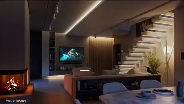 Démonstration des technologies de maison intelligente