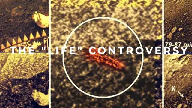 Comparaison de scans séquentiels de la surface de Vénus, mettant en évidence l'anomalie surnommée le'scorpion' qui a alimenté la controverse sur une possible forme de vie.