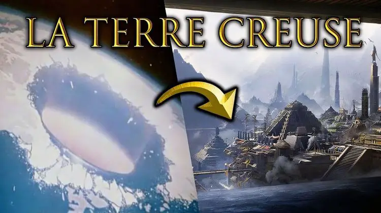 Une civilisation souterraine découverte grâce à une entrée secrète menant à la Terre creuse : l’Agartha