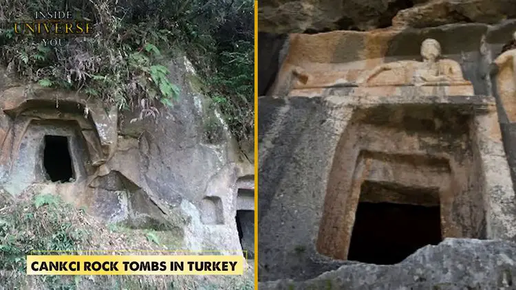 Comparaison entre les tombes taillées dans la roche au Japon et en Turquie.