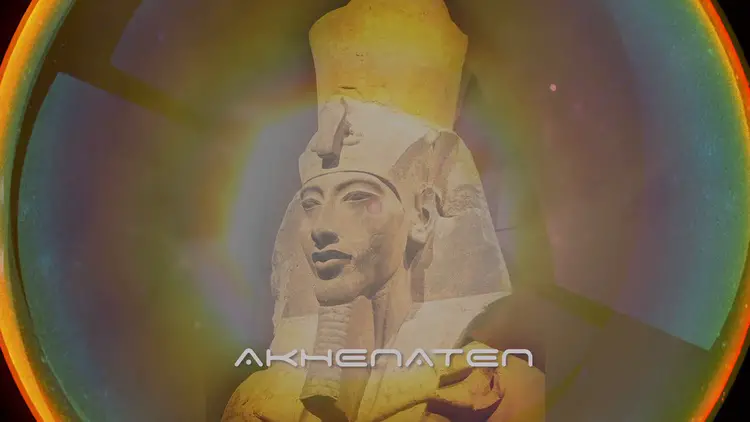 Représentation du pharaon Akhenaton, incarnation de la conscience sirienne sur Terre pour unifier les croyances.