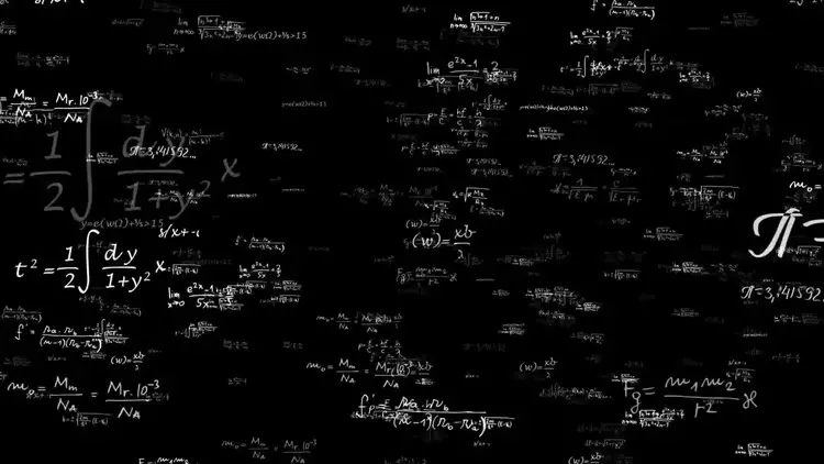 Visualisation d'une lettre manuscrite et de formules mathématiques complexes.