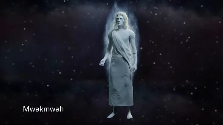 Représentation visuelle de l'être extraterrestre nommé Mwakmwah.